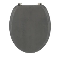 Abattant WC 18 pouces en bois Façon Béton Gris