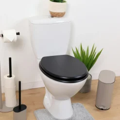 Abattant WC 18 pouces MDF Primo Noir