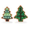 Accessoire Lemax (H6 cm) Lot de 2 sapins Biscuit sucré