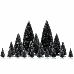 Accessoire Lemax (H23 cm) Lot de 21 sapins