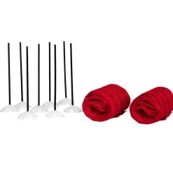 Accessoire Lemax (H12,2 cm) Set compétition de Ski Racing Net