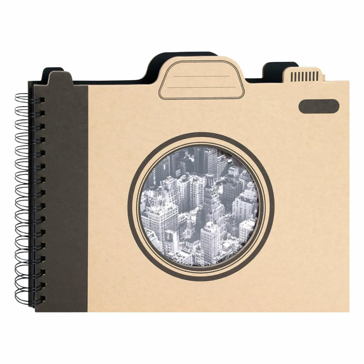 Album photo spirale 60 pages Appareil photo Vintage