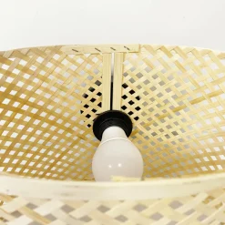 Applique murale en bambou (H34 cm) Cadiz Naturel