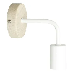 Applique murale métal (16,5 x 14 cm) Astre Blanche