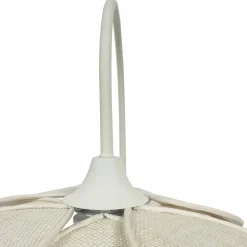 Applique murale pétale en tissu (H62 cm) Alava Beige