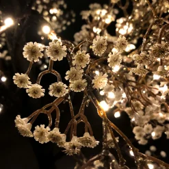Arbre lumineux 126 LED (H150 cm) Cerisier en fleurs Blanc chaud