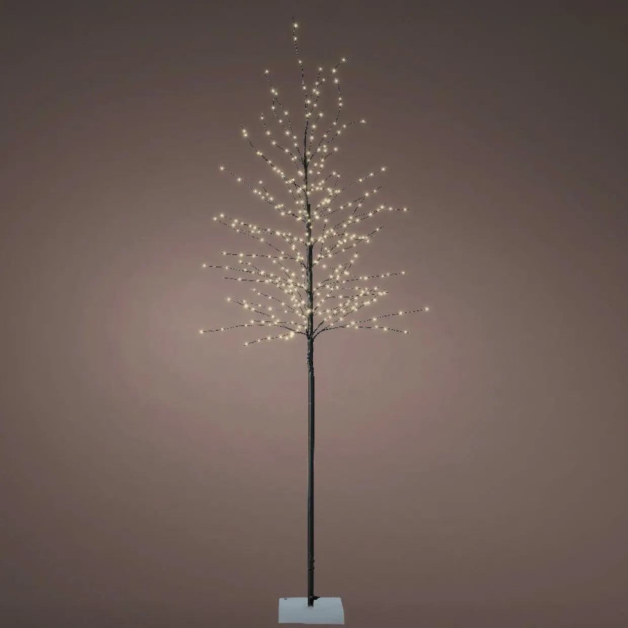 Arbre lumineux 360 LED (H180 cm) Bouleau d'hiver Blanc chaud