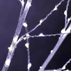 Arbre lumineux 400 Micro LED (H150 cm) Bouleau Wills Blanc froid