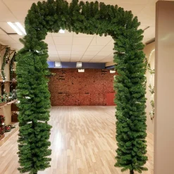 Arche décorative Géante (185 x H240 cm) Branches de sapins