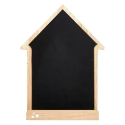 Ardoise chevalet enfant bois (30 x 40 cm) Maison Marron