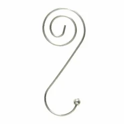 Attache-boule en lot de 12 Spirale Argent