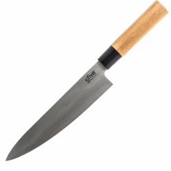 Bloc de 5 couteaux bambou Naturel