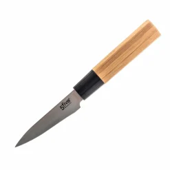 Bloc de 5 couteaux bambou Naturel