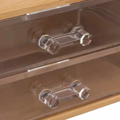 Boite à bijoux Selena Bambou Naturel