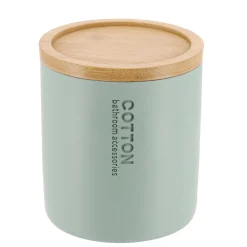 Boite à coton Purebamboo Vert eucalyptus