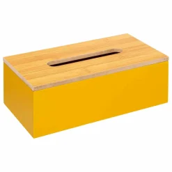 Boite à mouchoirs Modern Moutarde