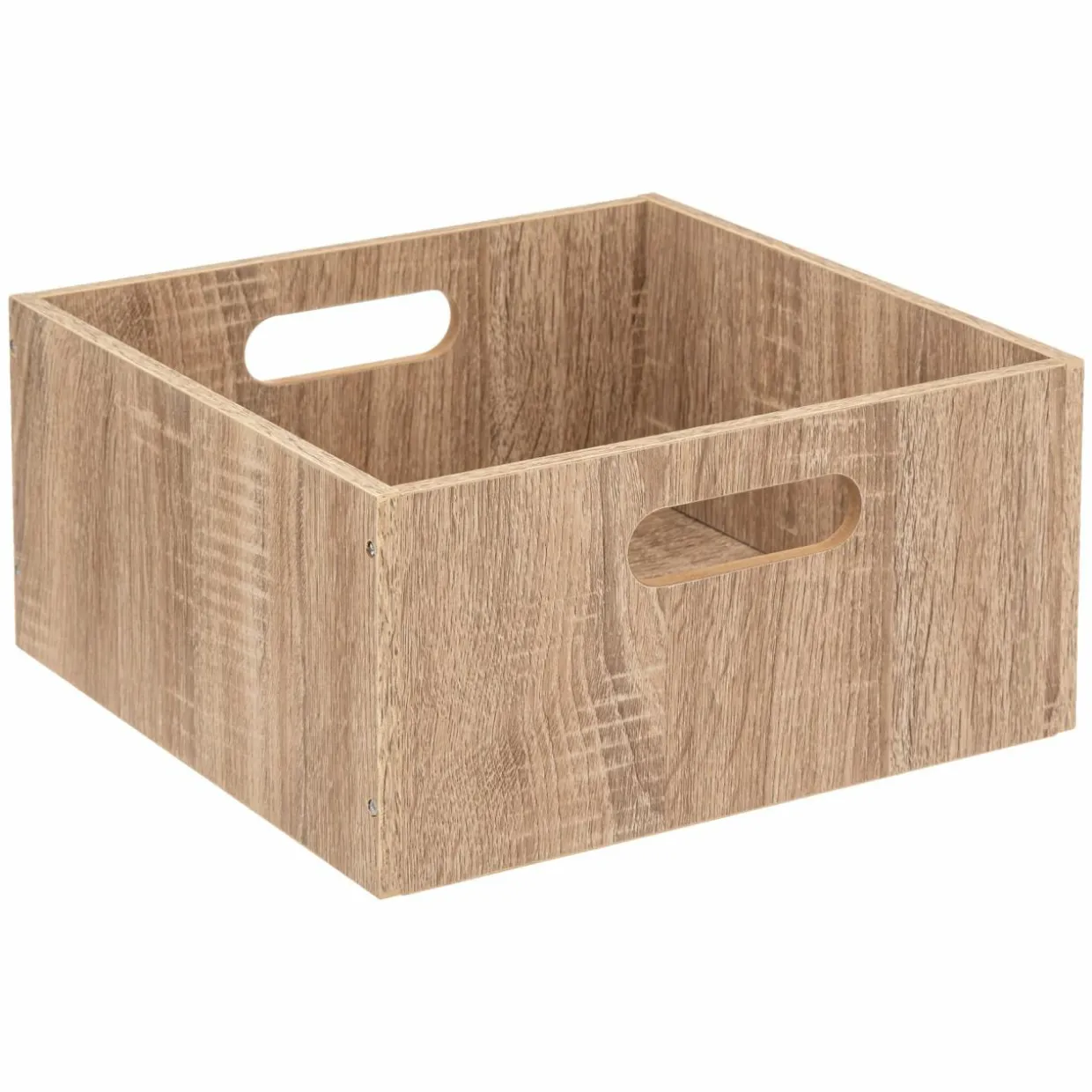 Boite de rangement (31 x 31 x 15 cm) Mano bois Naturel