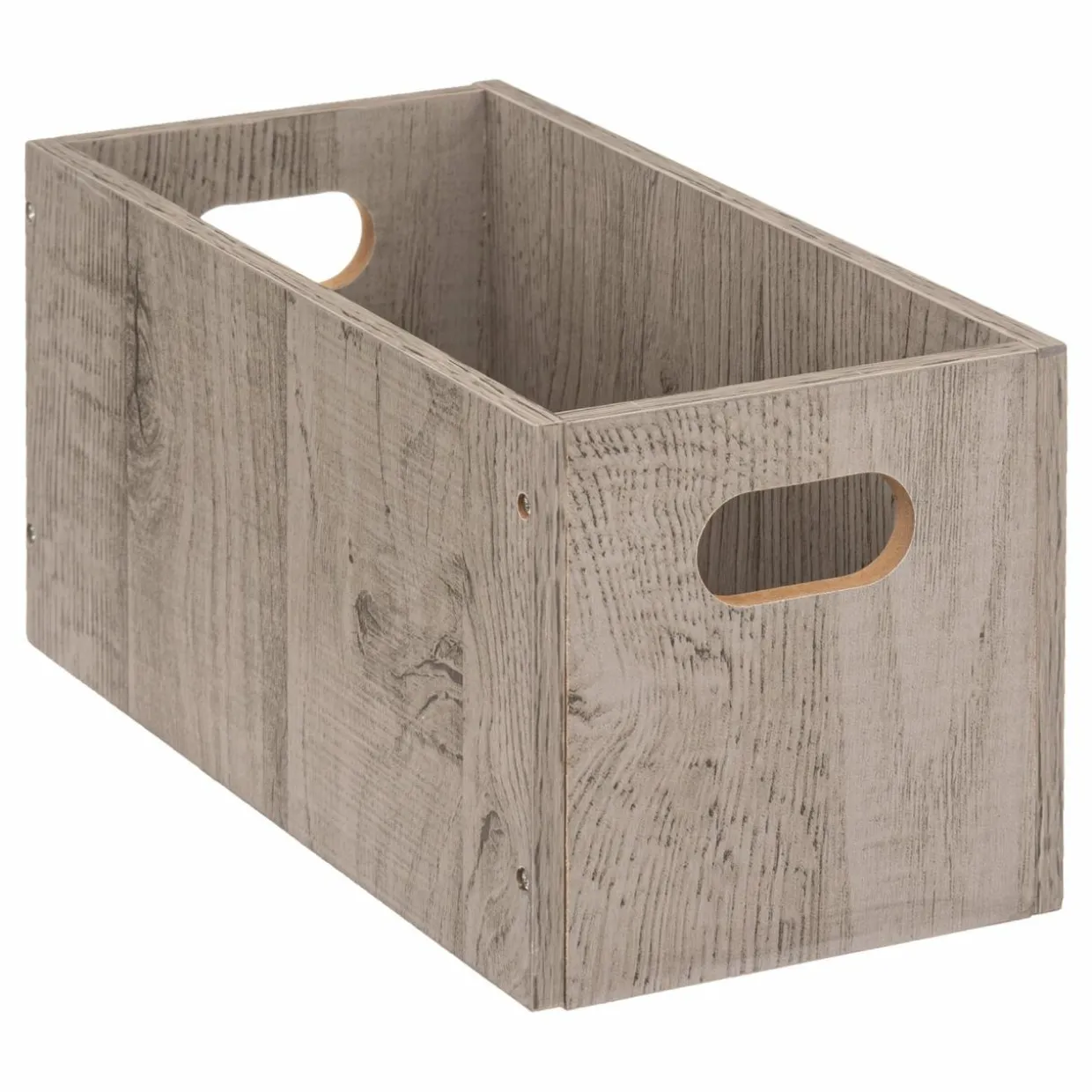Boite de rangement (15 x 31 x 15 cm) Mano Grise