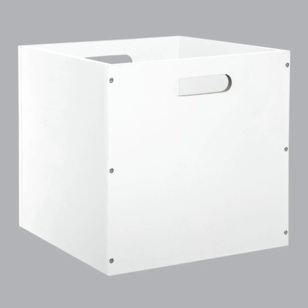 Boite de rangement (31 x 31 x 31 cm) Mano Blanche