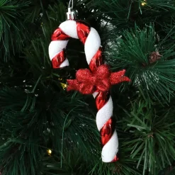 Bonbon à suspendre (H13 cm) Sucre d'orge Noeud Rouge