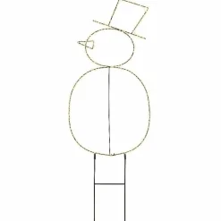 Bonhomme de neige lumineux 250 LED (H77 cm) Freeze Blanc chaud