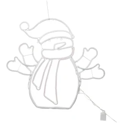 Bonhomme de neige lumineux 588 LED (H61 cm) Néon Moov light Multicolore