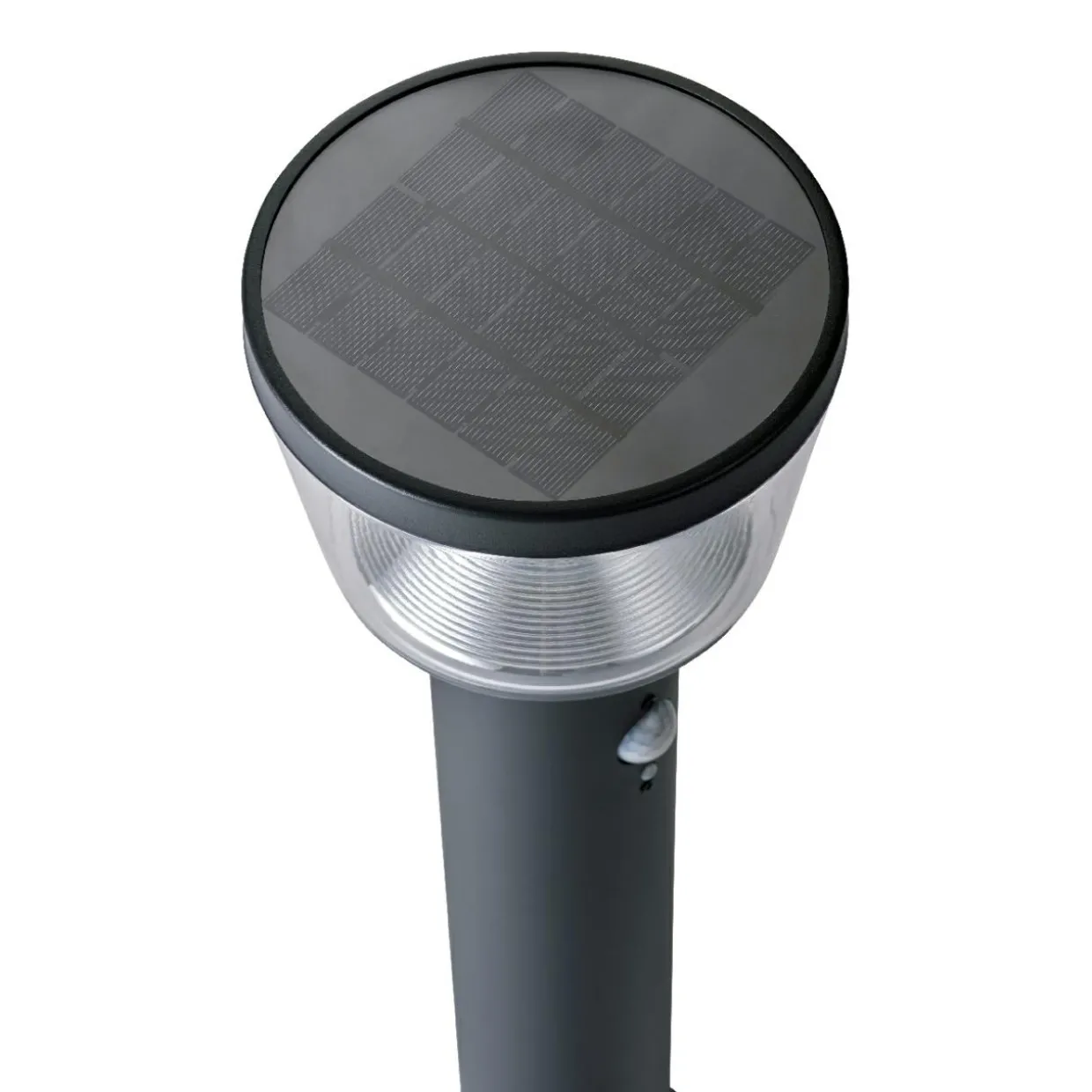 Borne de jardin solaire 600 lumens (H54 cm) Orion lux Gris anthracite