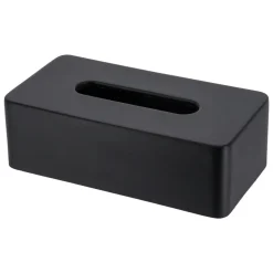 Boîte à mouchoirs magnétique Japandi Noir