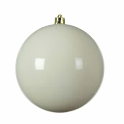 Boule de Noël (D200 mm) Alpine Blanc laine