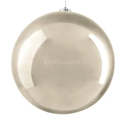 Boule de Noël (D140 mm) Alpine Perle
