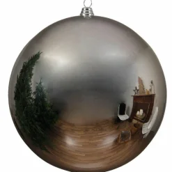 Boule de Noël (D140 mm) Alpine Argent