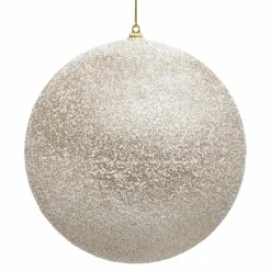 Boule de Noël (D150 mm) Féerie Champagne enneigé