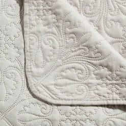 Boutis et taies d'oreiller (240 x 260 cm) Arabesque Lin