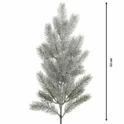 Branche de sapin (65 m) Santa Vert enneigé