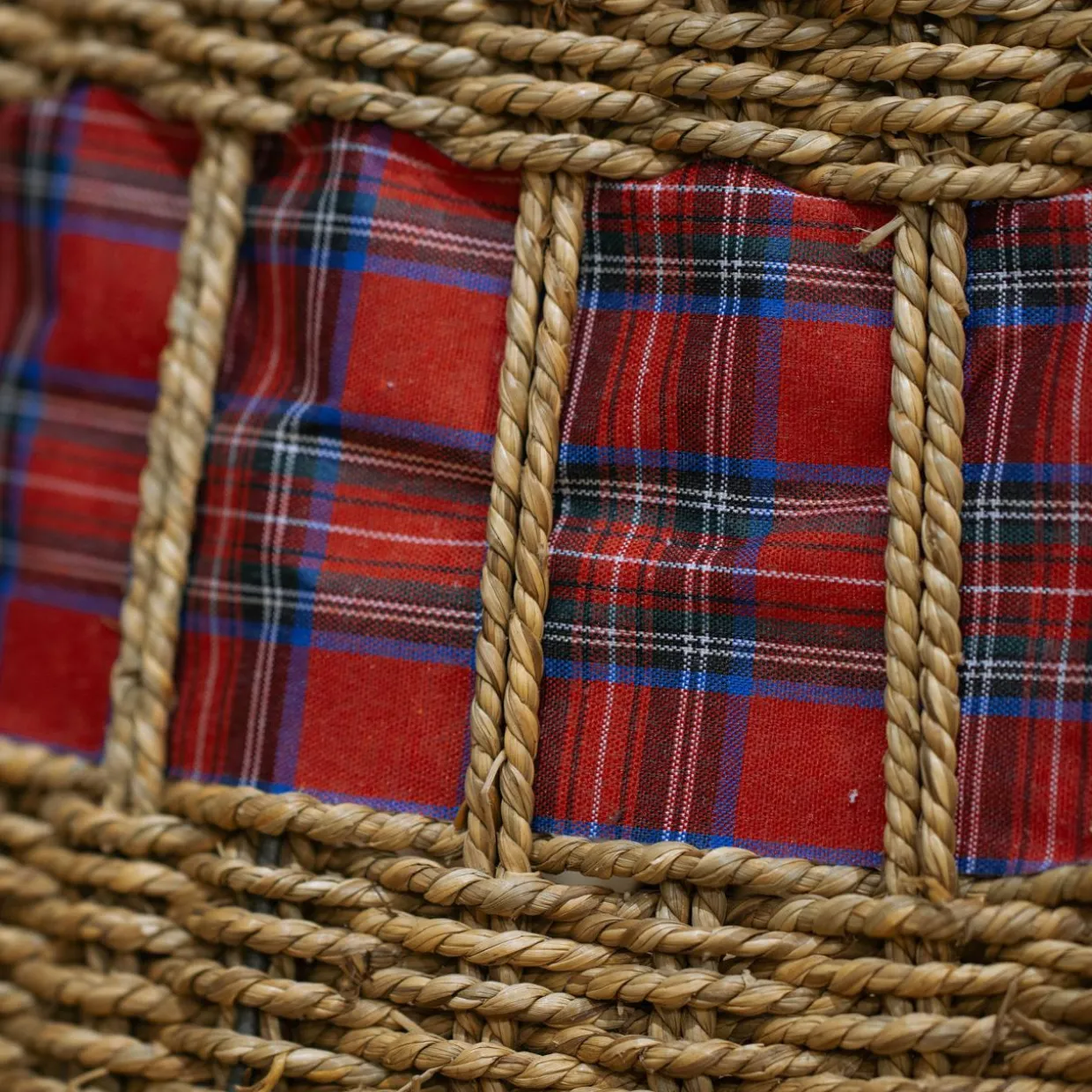 Cache pied de sapin (D70 cm) Tartan écossais