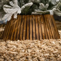 Cache pied de sapin (D57 cm) Paulownia Bois