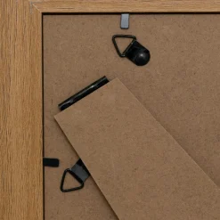 Cadre photo mural bois (10 x 15 cm) Alix Marron