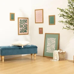 Cadre photo mural bois (10 x 15 cm) Alix Marron