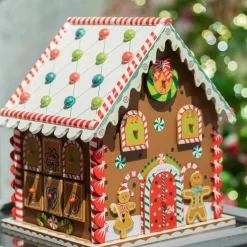 Calendrier de l'Avent à remplir Pain d'épices gourmand Multicolore