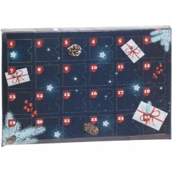 Calendrier de l'Avent Personnages pour village de noel