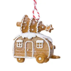 Caravane de Noël à suspendre (H7 cm) Pain d'épices gourmand