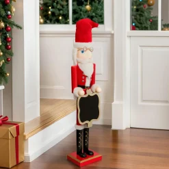 Casse-noisette en bois (H90 cm) Ambroise et son ardoise