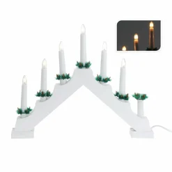 Chandelier lumineux Minuteur Blanc