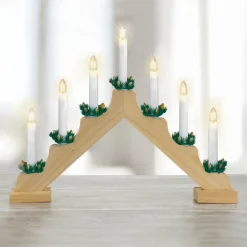 Chandelier lumineux Minuteur Naturel