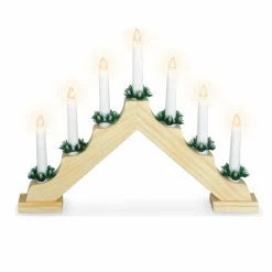 Chandelier lumineux Minuteur Naturel