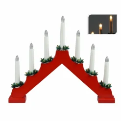 Chandelier lumineux Minuteur Rouge