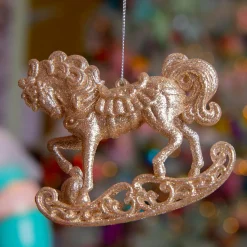 Cheval à suspendre (H9 cm) Bascule Perle