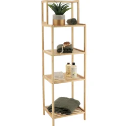 Colonne de rangement en bambou (H125 cm) Harmonie Naturel