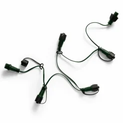 Connecteur câble vert 6 guirlandes système LED Raccordable
