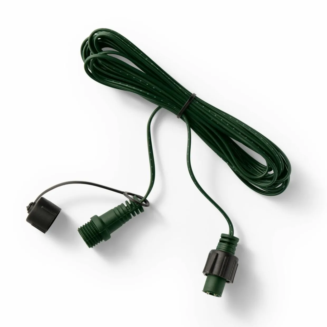 Connecteur rallonge câble vert 5 m 2 guirlandes système LED Raccordable